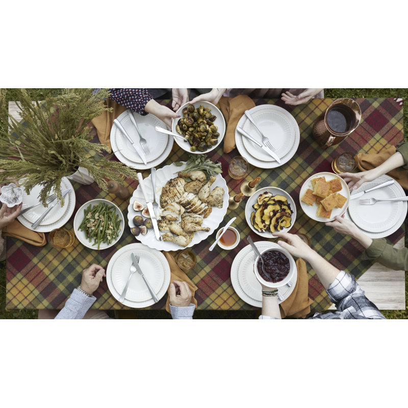 Lenox French Perle Groove 12-Piece Dinnerware Set