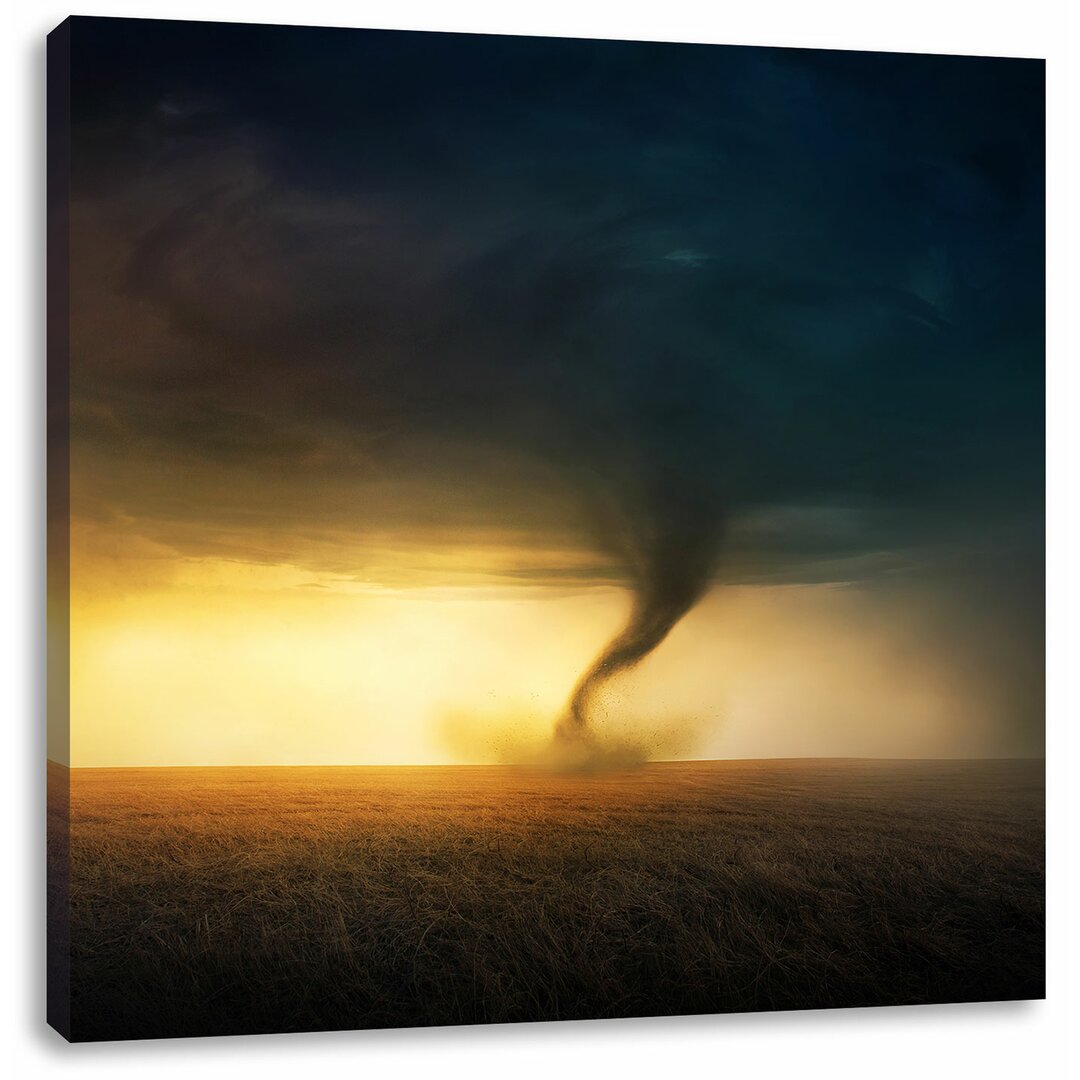 Leinwandbild Naturgewalt Tornado