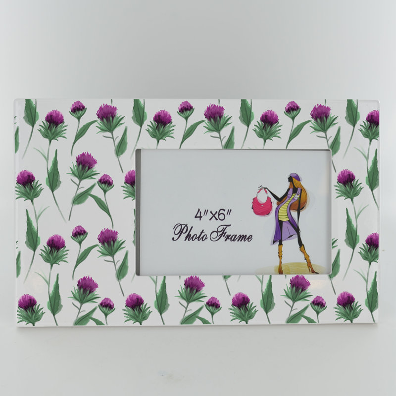 Kana Purple Ceramic Matte Picture Frame