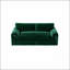 Grand canapé-lit de 66 pouces, canapé-lit convertible 3 en 1 avec rangement latéral, causeuse multifonctionnelle en velours pour le salon et la chambre à coucher-438013448