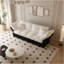 74.8" Queen Pull Out Sofa Bed, 3-In-1 Convertible Sleeper Tufted Sofa With 2 Soft Pillows,Multi-Functional Velvet Loveseat Bed,Beige-121060125