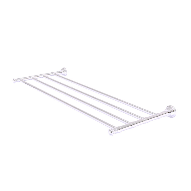 Porte-serviettes mural Freyja, Chrome poli, P 12,7 po x l 38 po x H 2 po