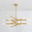 Strasbourg Chandelier in Vintage Brass