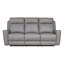 5 Seater Reclining Leather Sofa-2021351643