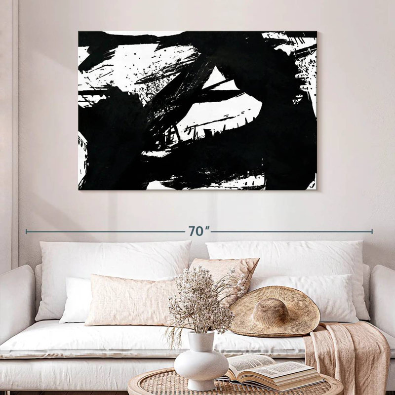 Avery Ink Splash Abstract, 32" H x 48" W