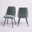 Chaise d'appoint en velours Milani-651333661