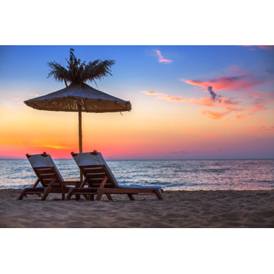 Vivid Sunrise - Photographie sur toile tendue