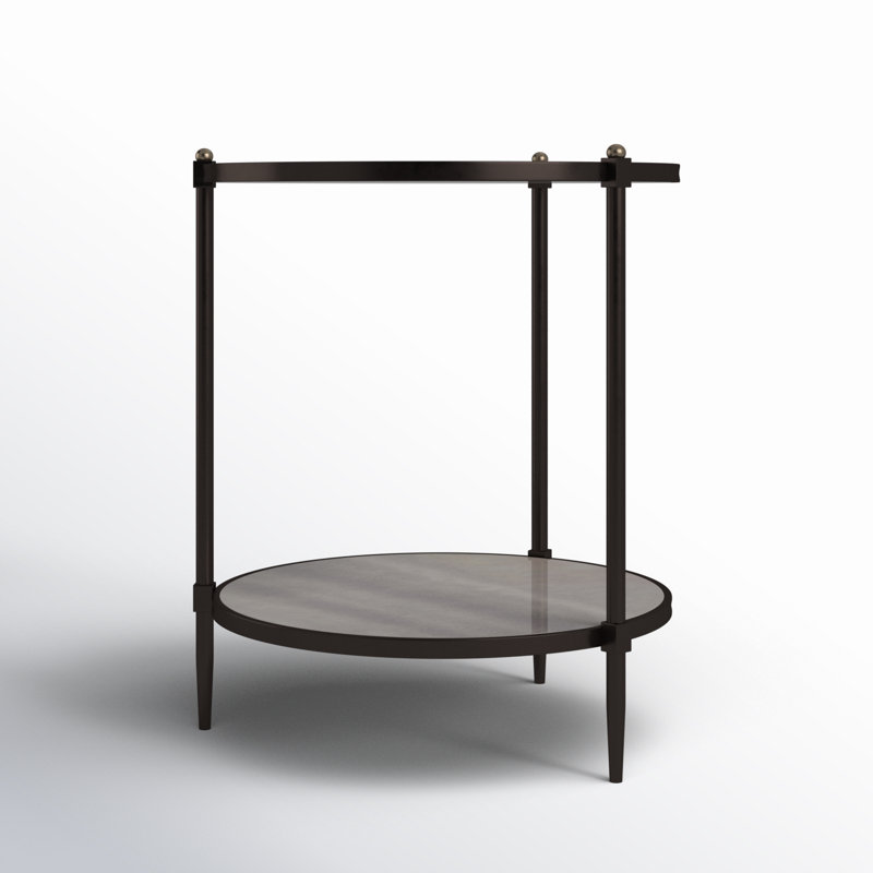 Agna End Table with Storage
