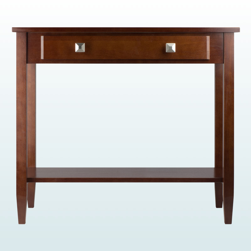 Console à 1 tiroir avec fini brun Arden, H 29,81 po x l 33,78 po x P 15,44 po
