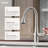 Moen Essie Pull-Down Kitchen Faucet with Power Clean Technology and Soap Dispenser-86671348