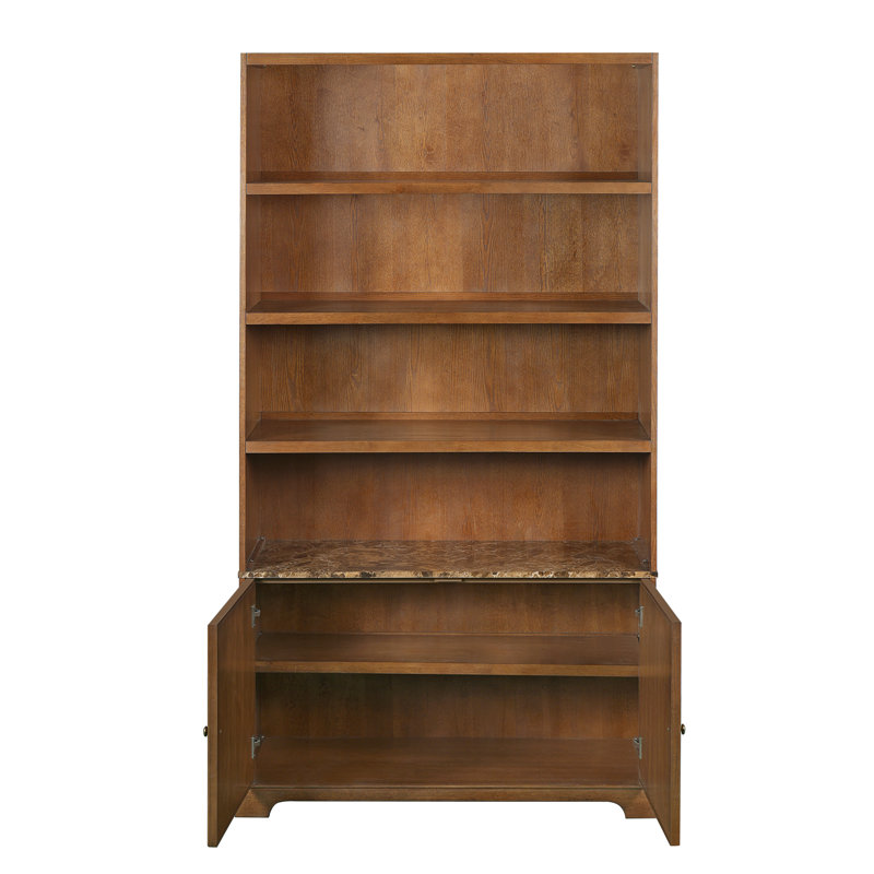 Armoire de rangement à hauteur verticale 91,1 ", Noyer