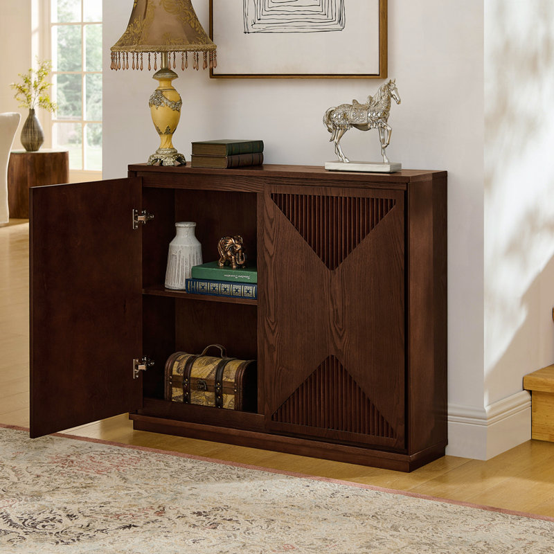 Armoire d'appoint Mid-Century, Noyer