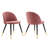 Cordial Performance Velvet Dining Chairs - Set of 2-1771881822