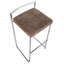 Tabouret de bar et de comptoir empilable Ernestine (ensemble de 3)-1106708676-1108283073