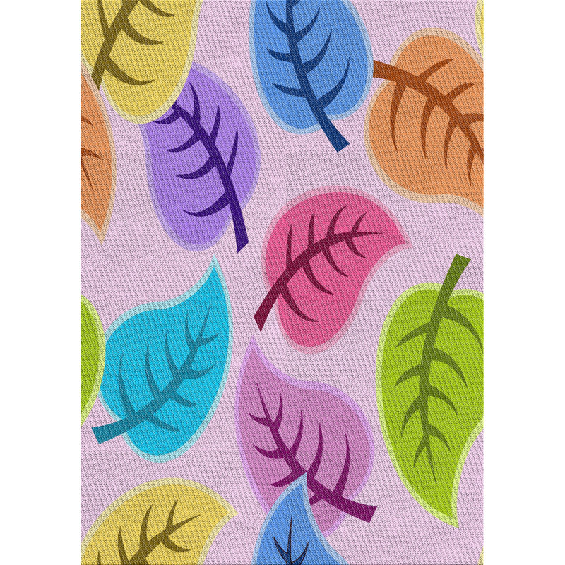 Floral Indoor Rug, Rectangle 3' x 5'