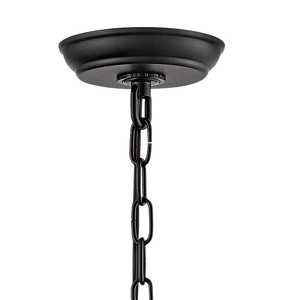 Nat Outdoor Hanging Lantern, Black