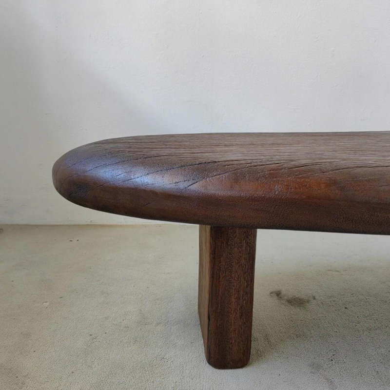 Modern-style solid wood coffee table