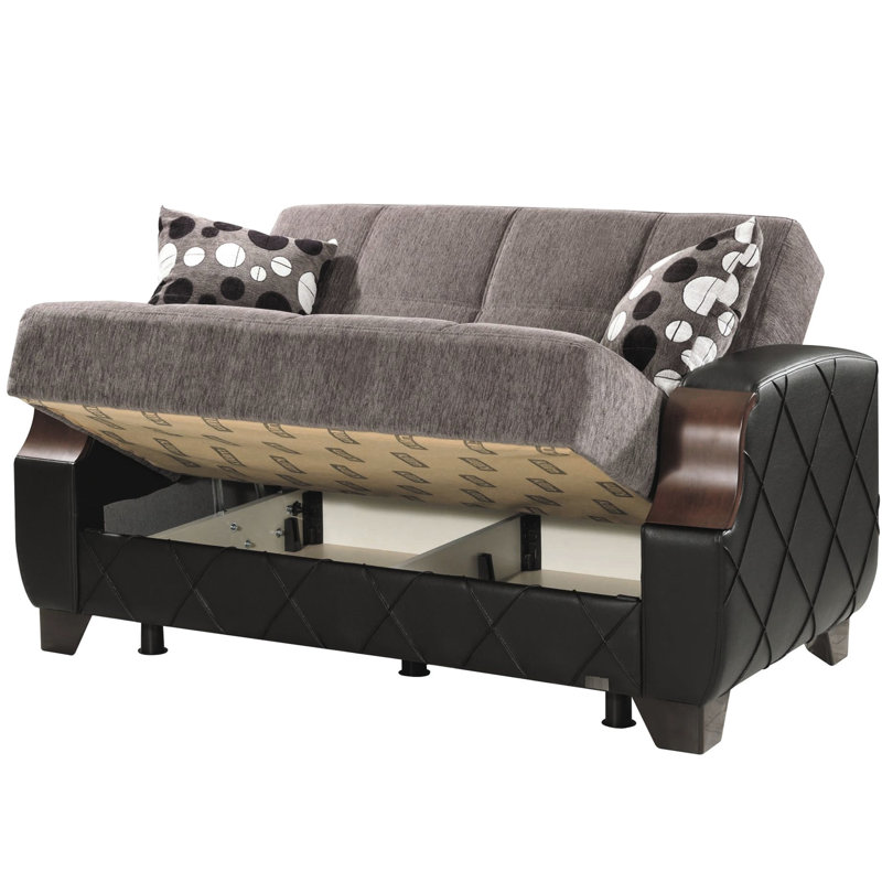 Revêtement gris avec rangement intégré - Collection pour un intérieur élégant dans les petits espaces idéaux et l'esthétique moderne