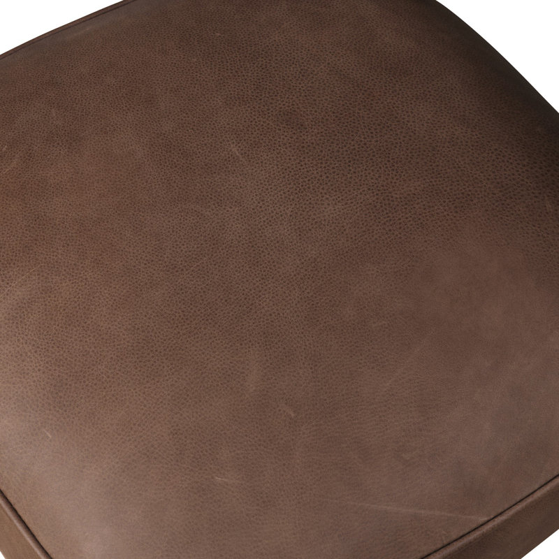 Orville Dining Chair-Cambric Ivory, Palermo Cigar