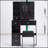 29.2" Small Space Left Drawer Desktop Vanity Table + Cushioned Stool, Extra Large Right Sliding Mirror, Multi Layer High Capacity Storage, Practical Fashionable Dresser, Suitable For Small Space-383291036