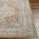 Machine Washable Traditionnal Boho Burnt Orange Area Rug