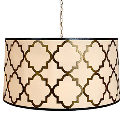 Lustre tambour à 6 lumières Sofia