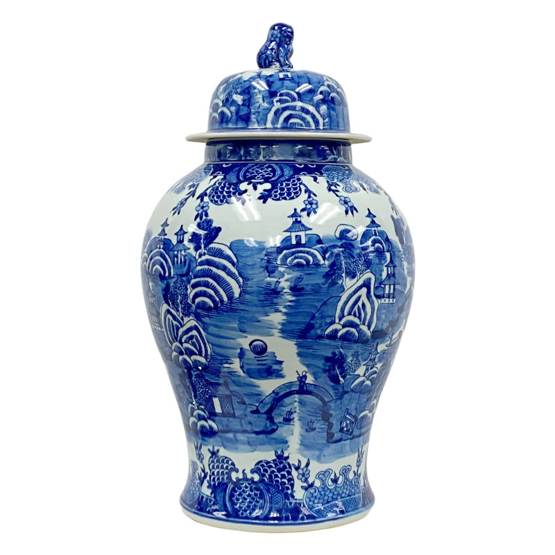 Vase de table en porcelaine fait à la main