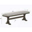 Meuble de salle à manger rembourré rustique 1pc