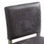 Chaise d'appoint grise Spady