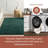 Jeni SuperiorWash Solid Faux Rabbit Machine Washable Area Rug-2054757494