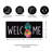 Summer Welcome Color Floral Pineapple Sassafras 22 in. x 10 in. Insert Door Mat