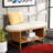 Comesana Polyester Upholstered Storage Bench-478964701