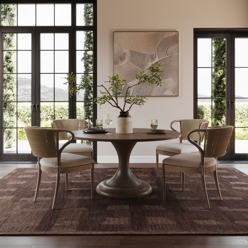 Vinel Modern Abstract Rug, Rectangle 5' x 8'