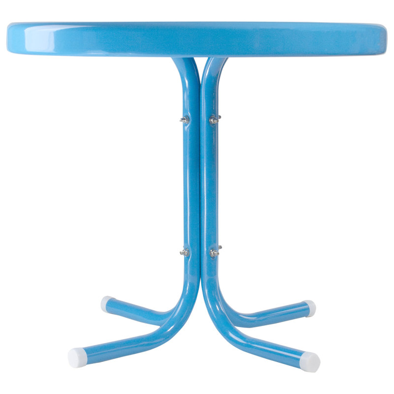 Table d'appoint 22 po, Bleu