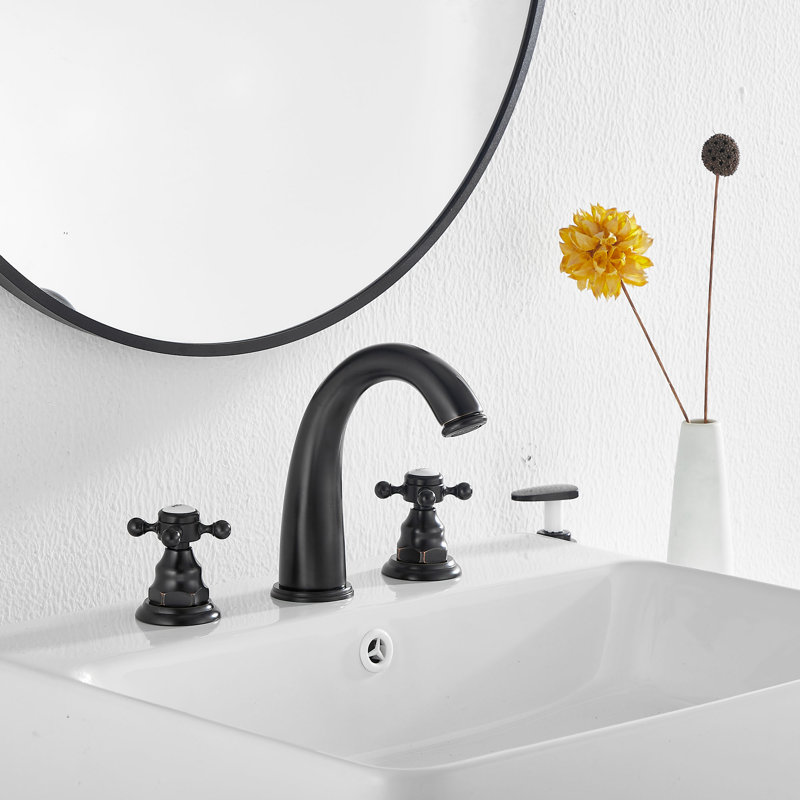 Bathroom Faucet with Drain Assembly, Oil Rubbed Bronze