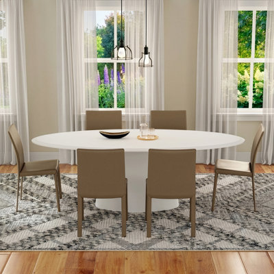 Adara 43.5-Inch Pedestal Dining Table