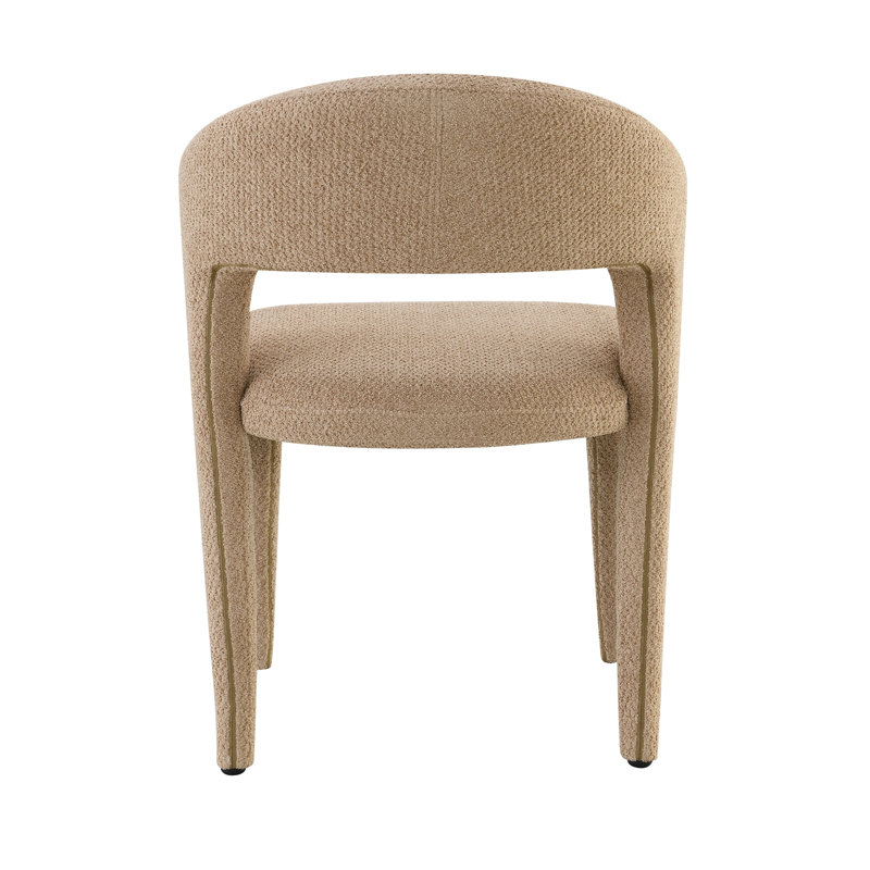 Lidi Light Brown Boucle Side Chair (Set of 2)