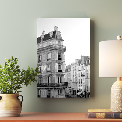 Parisian Stroll I par Sharon Chandler - Photographie sur toile tendue