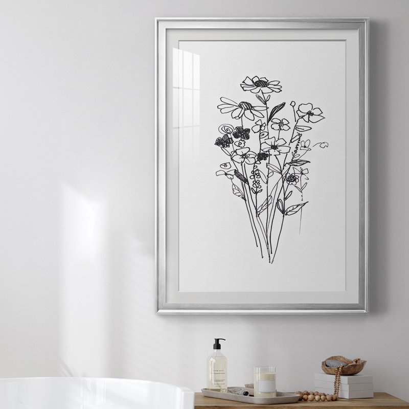 Farmhouse Plants II, reproduction encadrée de qualité supérieure - prête à être accrochée, H 42,5 po x l 30,5 po x P 1 po