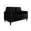Ensemble de salon en velours 3 pièces Goliad-124654978-124654979
