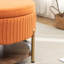 Repose-pieds rond avec rangement Charyn-119044846