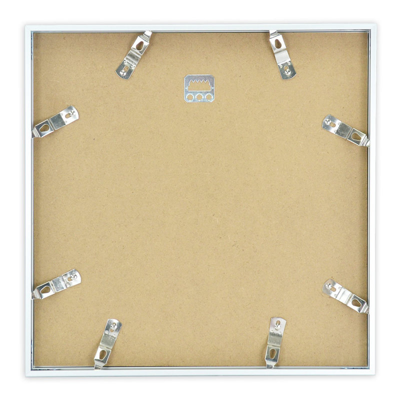 Aluminium Vinyle Disque Album Couverture Photo Cadre Bleich, argent