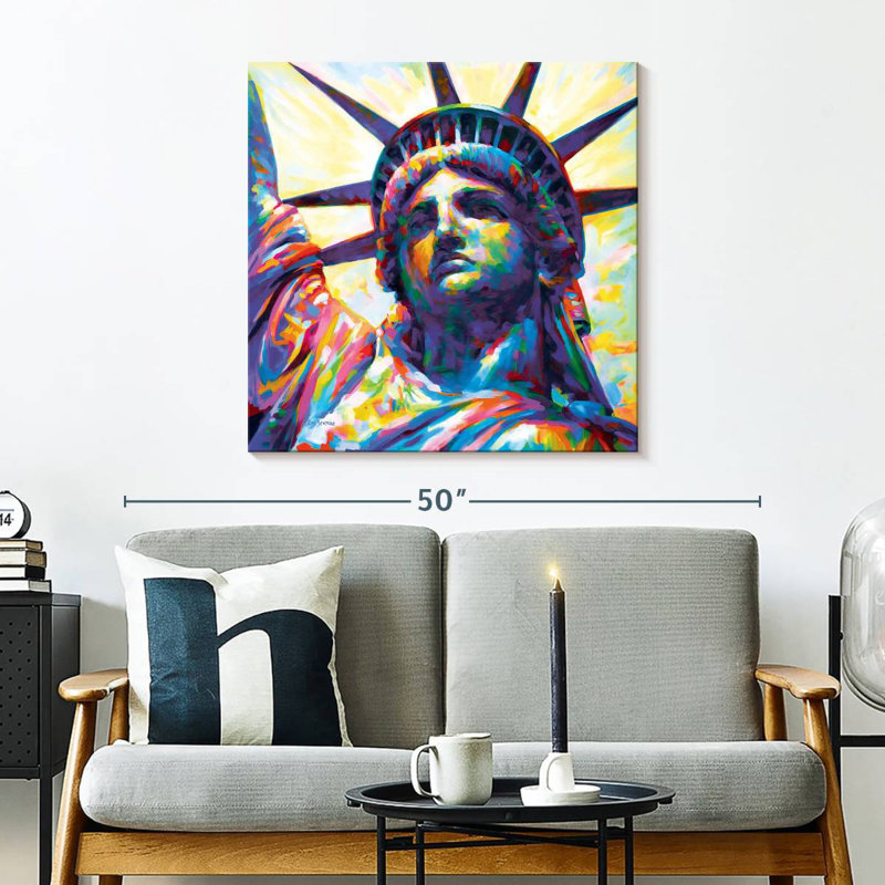 Portrait de Nicci Lady Liberty, H 30 po x l 30 po