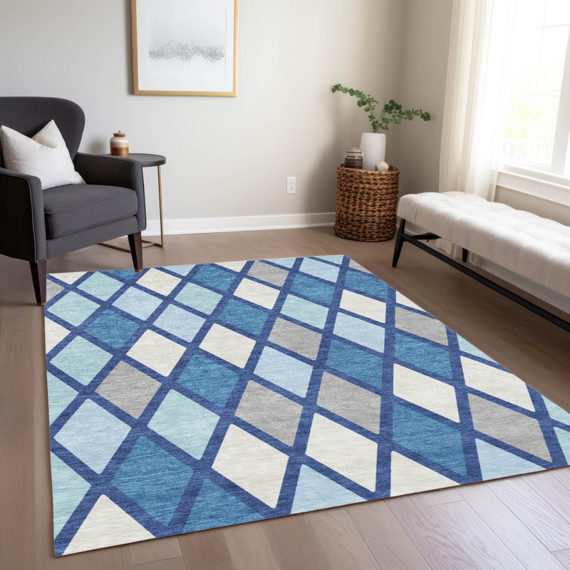 Tapis intérieur / extérieur Maliana, Rectangle 10 pi x 14 pi