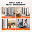 170cm W x 1.9cm H 6 - Panel Folding Room Divider