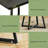 Square Coffee Table,Rustic Dining Table,Classic Kitchen Table,Small Conference Table-1262480060