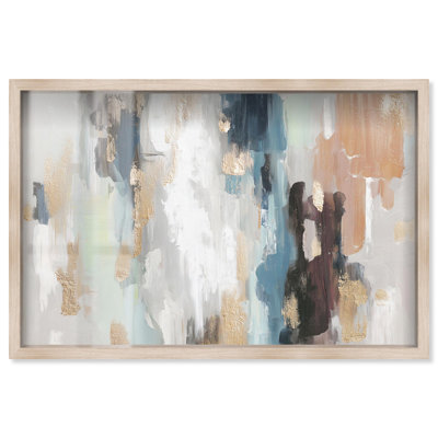 «Golden Descent I Boho Decor Shadowbox» par Art Remedy