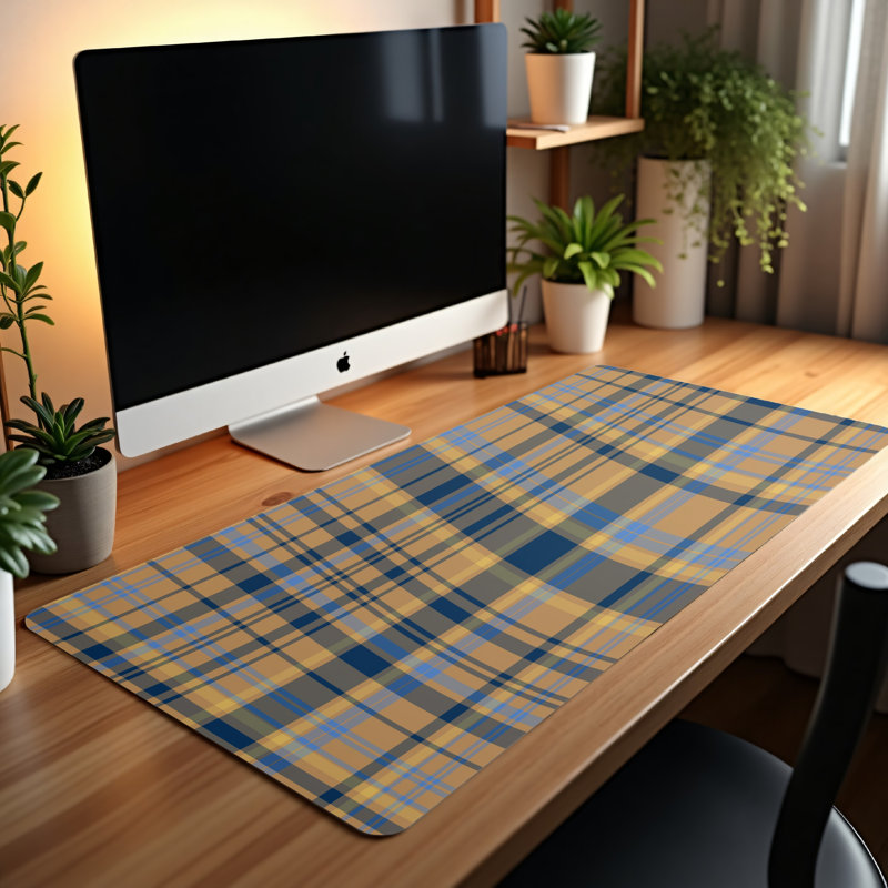 Polyester Desk Pad, 14.4x12.1