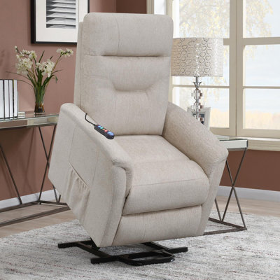 Fauteuil inclinable beige Beige