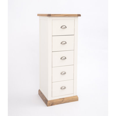 45 cm W Chest of 5 Drawers